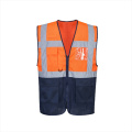 High visibility reflective security custom safety runing  vest with logo